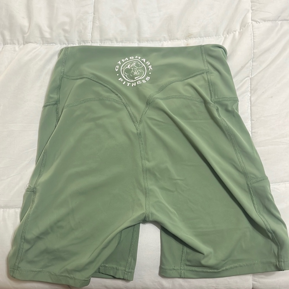 Gymshark green legacy shorts